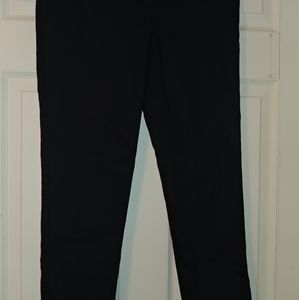LOFT navy marissa skinny 0